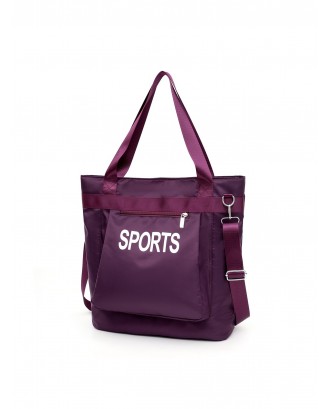 Sports Waterproof Bag Set - Dull Purple