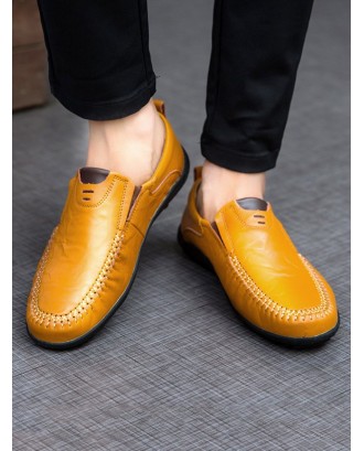 Moc Toe Slip On Doug Shoes - Yellow Eu 39