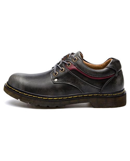 Casual Oxford Simple Shoes - Black Eu 40