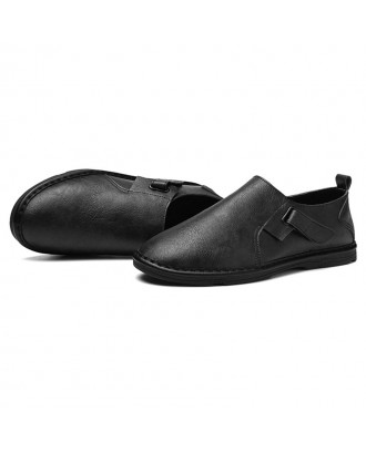 Men Comfortable Casual Slip-on Shoes - Black Eu 41