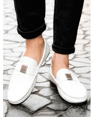 Slip On Bean Casual Shoes - White Eu 41