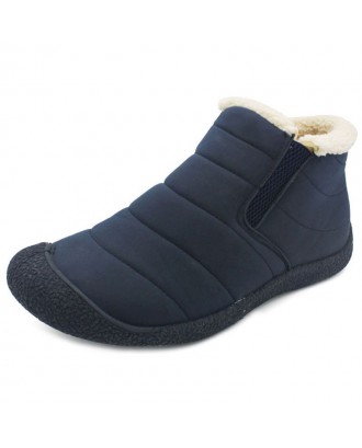 Winter Men's Casual Boots for Outdoor - Blue Eu 43