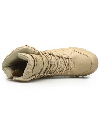 VANCAT Men High-top Boots Fashion Warm Comfortable Durable - Sand Eu 41