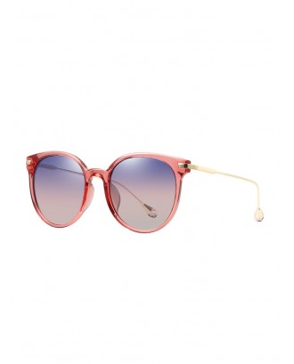 Simple Style Unisex Sunglasses - Bean Red