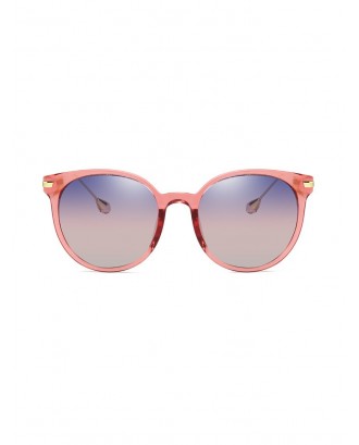Simple Style Unisex Sunglasses - Bean Red